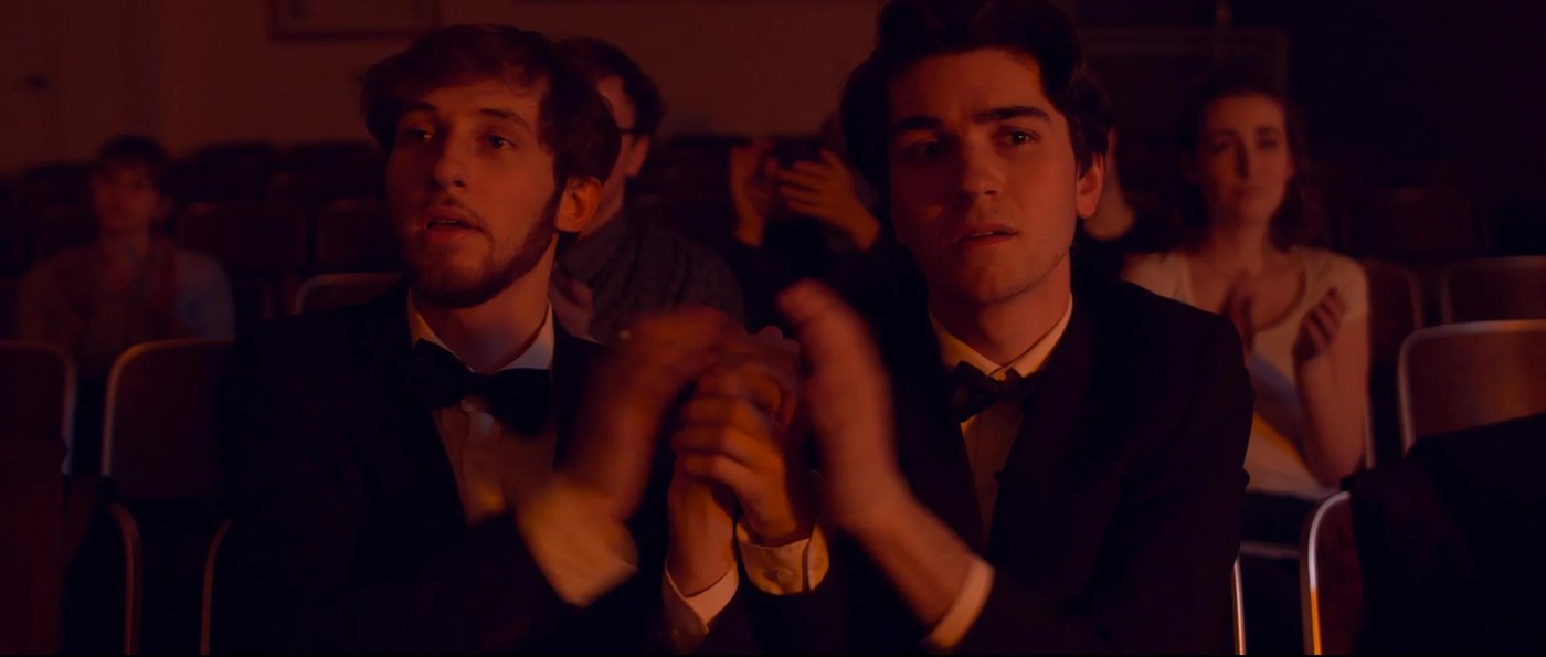 Still from &ldquo;Tone Deaf: The Musical&rdquo; - the audience applauding